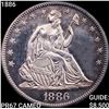 Image 1 : 1886 Seated Liberty Half Dollar SUPERB GEM PROOF CAM