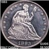 Image 1 : 1883 Seated Liberty Half Dollar SUPERB GEM PROOF CAM