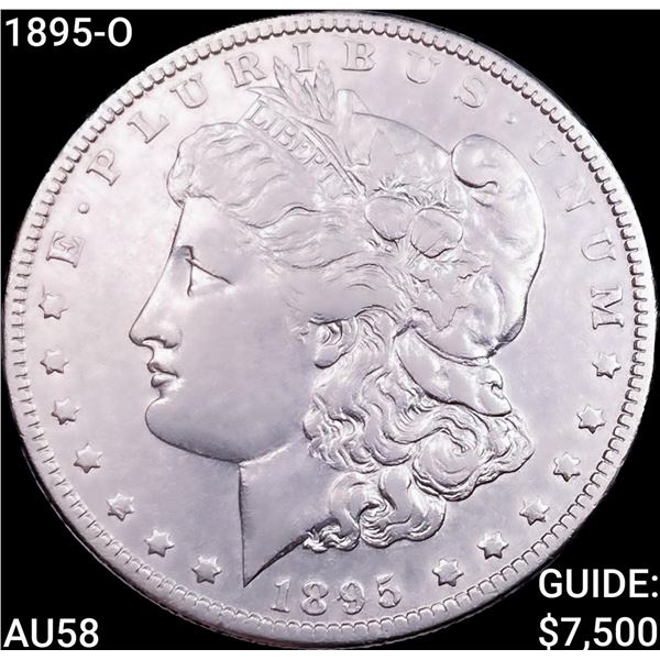 1895-O Morgan Silver Dollar CHOICE AU