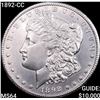 Image 1 : 1892-CC Morgan Silver Dollar CHOICE BU