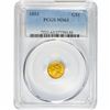 Image 1 : 1853 Rare Gold Dollar PCGS MS63