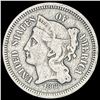 1868 Nickel Three-Cent Piece LIGHTLY CIRCULATED