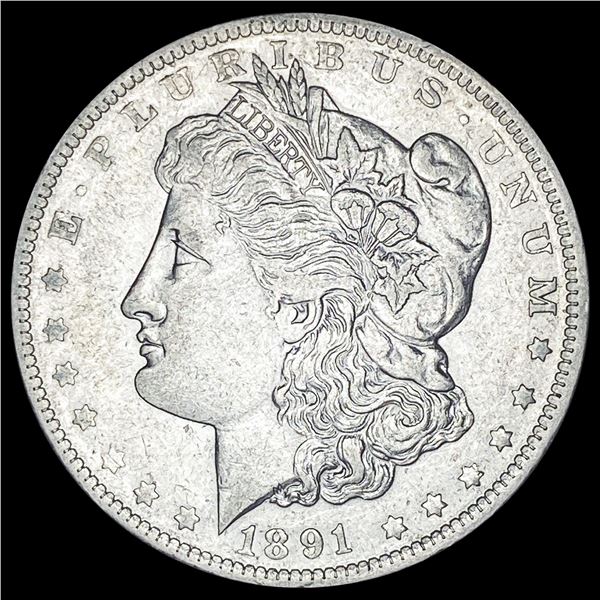1891-O Silver Morgan Dollar CLOSELY UNCIRCULATED