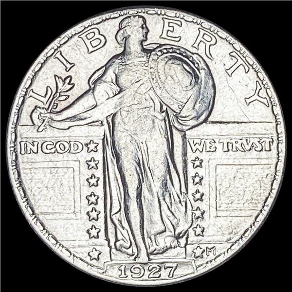 1927 Standing Liberty Silver Quarter CLOSELY UNCIRCULATED