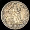 1887 Silver Dime LIGHTLY CIRCULATED