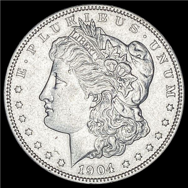 1904 Morgan Silver Dollar CLOSELY UNCIRCULATED