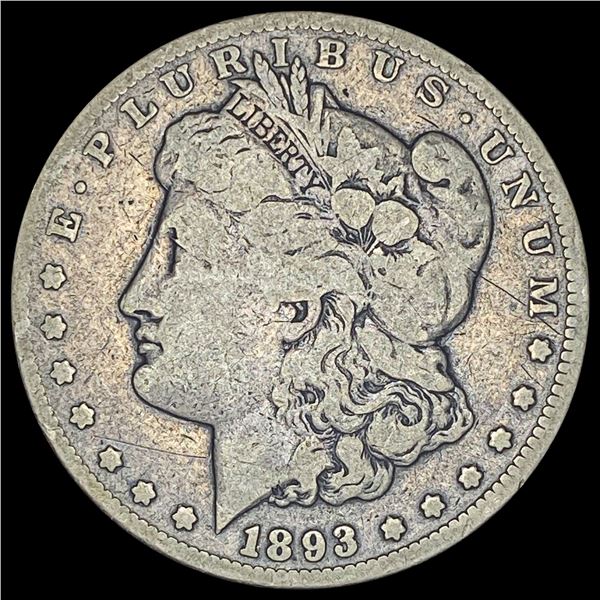 1893-CC Silver Morgan Dollar NICELY CIRCULATED