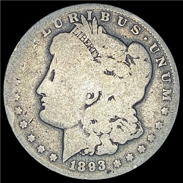 1893-O Silver Morgan Dollar NICELY CIRCULATED