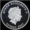 Image 1 : 2017 Tuvalu Silver P-47 Thunderbolt $1 GEM PROOF