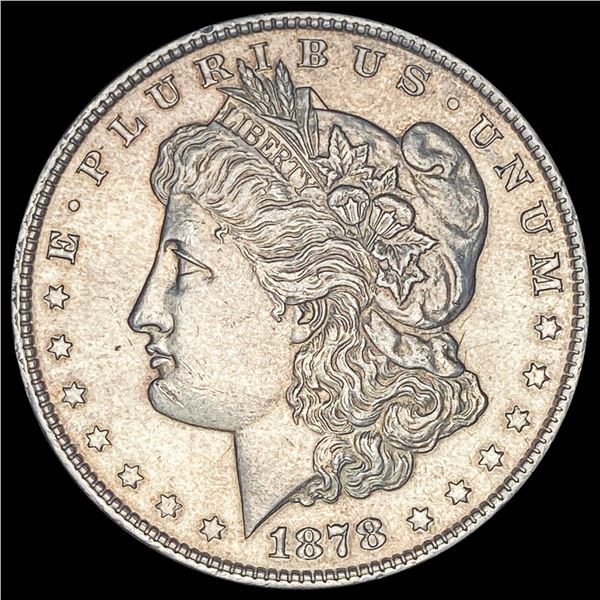 1878-S Silver Morgan Dollar CLOSELY UNCIRCULATED