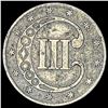 Image 2 : 1853 Silver Three-Cent Piece CLOSELY UNCIRCULATED