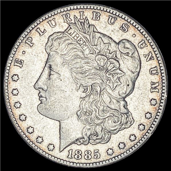 1885-CC Silver Morgan Dollar NEARLY UNCIRCULATED
