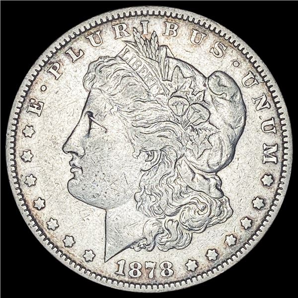 1878 Silver Morgan Dollar LIGHTLY CIRCULATED