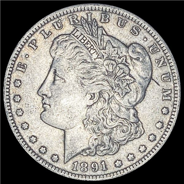 1891-O Silver Morgan Dollar NEARLY UNCIRCULATED