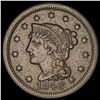 1846 Braided Hair Large Cent NEARLY UNCIRCULATED