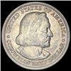 Image 1 : 1893 Silver Columbian Half Dollar CLOSELY UNCIRCULATED