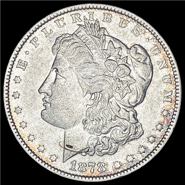 1878 Silver Morgan Dollar CLOSELY UNCIRCULATED
