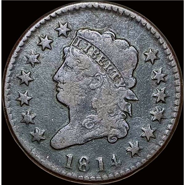 1814 Classic Head Large Cent LIGHTLY  CIRCULATED