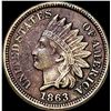 Image 1 : 1863 Copper-Nickel Indian Head Cent ABOUT  UNCIRCULATED