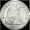 1847 Silver Dollar NEARLY UNCIRCULATED