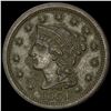 Image 1 : 1851 Braided Hair Large Cent CLOSELY UNCIRCULATED