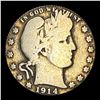 1914-S Barber Quarter LIGHTLY CIRCULATED