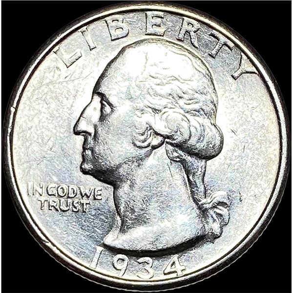 1934-D Silver Washington Quarter UNCIRCULATED