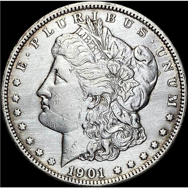 1901 Morgan Silver Dollar LIGHTLY CIRCULATED