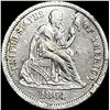 1864-S Seated Liberty Dime NEARLY UNCIRCULATED