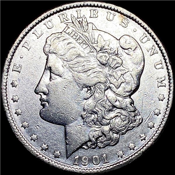 1901 Morgan Silver Dollar CLOSELY UNCIRCULATED