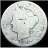 1886 Liberty Head Nickel (No Cents) NICELY CIRCULATED