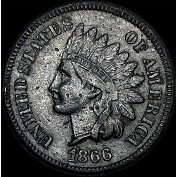 1866 Indian Head Cent CLOSELY UNCIRCULATED