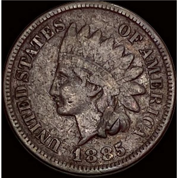 1885 Indian Head Cent NEARLY UNCIRCULATED