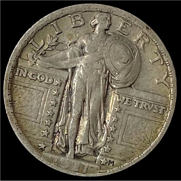 1921 Standing Liberty Quarter LIGHTLY CIRCULATED