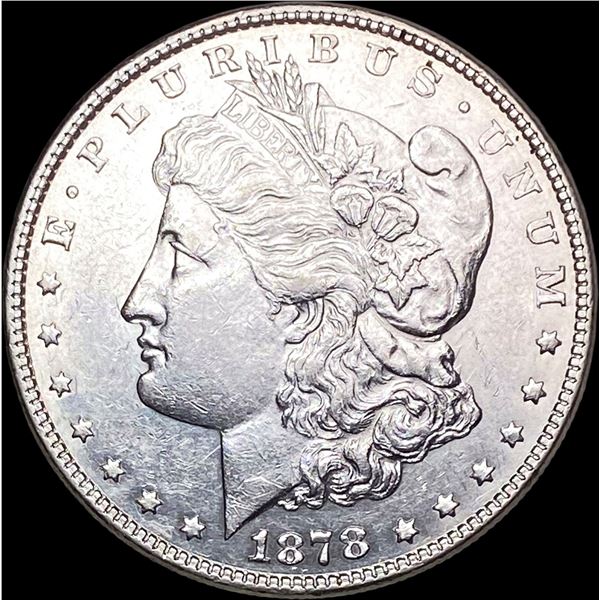 1878 7/8TF Morgan Silver Dollar CLOSELY UNCIRCULATED