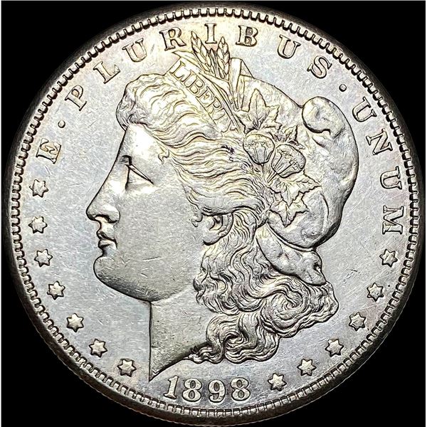 1898-S Silver Morgan Dollar CLOSELY UNCIRCULATED