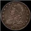 Image 1 : 1833 Capped Bust Half Dollar LIGHTLY CIRCULATED