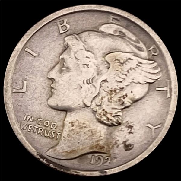 1921 Mercury Dime NEARLY UNCIRCULATED