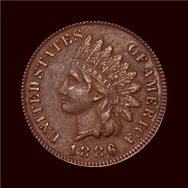 1886 Indian Head Cent CHOICE AU
