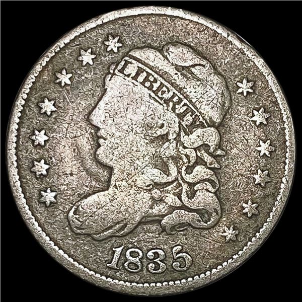 1835 Capped Bust Half Dime NICELY CIRCULATED