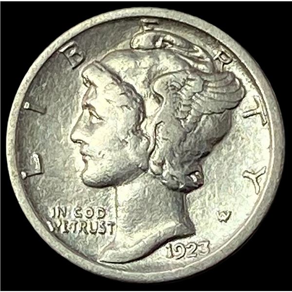 1923-S Silver Mercury Dime LIGHTLY CIRCULATED