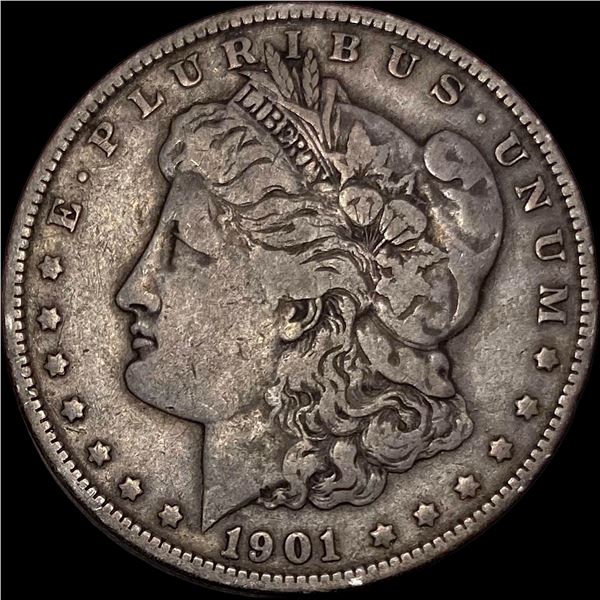 1901 Morgan Silver Dollar LIGHTLY CIRCULATED
