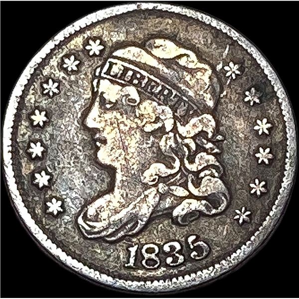 1835 Capped Bust Half Dime NICELY CIRCULATED