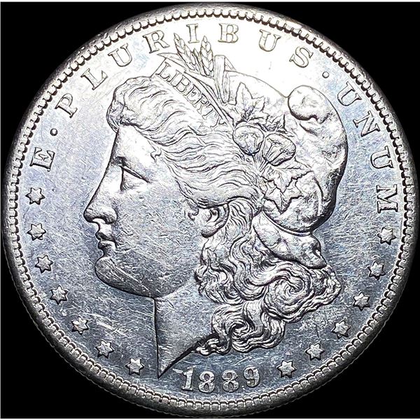 1889-S Silver Morgan Dollar CLOSELY UNCIRCULATED