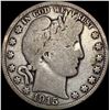 Image 1 : 1915 Silver BarberHalf Dollar ABOUT UNCIRCULATED
