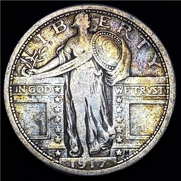 1917 Standing Liberty Quarter LIGHTLY CIRCULATED