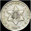 Image 1 : 1852 Silver Three-Cent Piece CLOSELY UNCIRCULATED