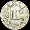 Image 2 : 1852 Silver Three-Cent Piece CLOSELY UNCIRCULATED
