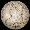 Image 1 : 1829/7 Capped Bust Half Dollar NICELY CIRCULATED