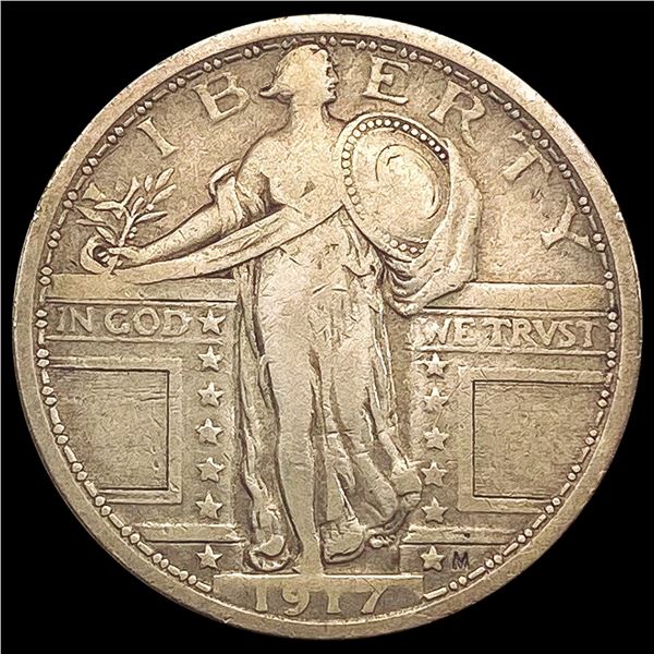 1917 Standing Liberty Quarter LIGHTLY CIRCULATED